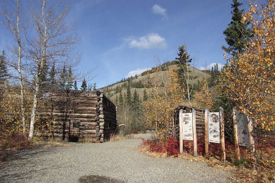 The historic Montague Roadhouse in the Yukon