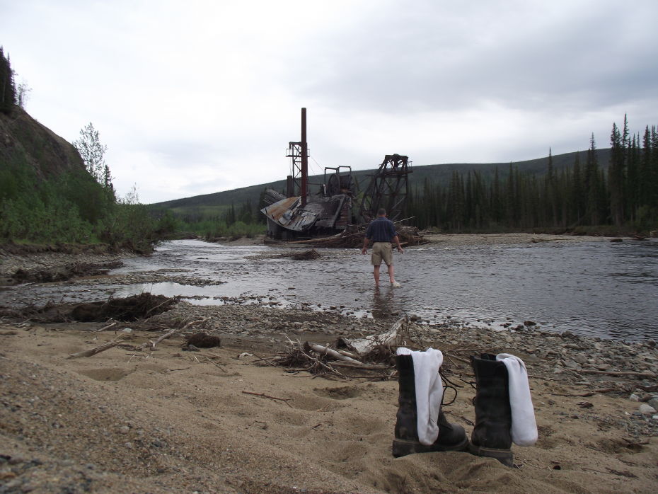 Cowden Gold Dredge, Alaska
