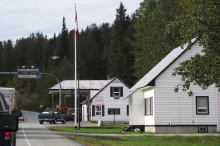 Canada Customs, Pleasant Camp, Haines Highway