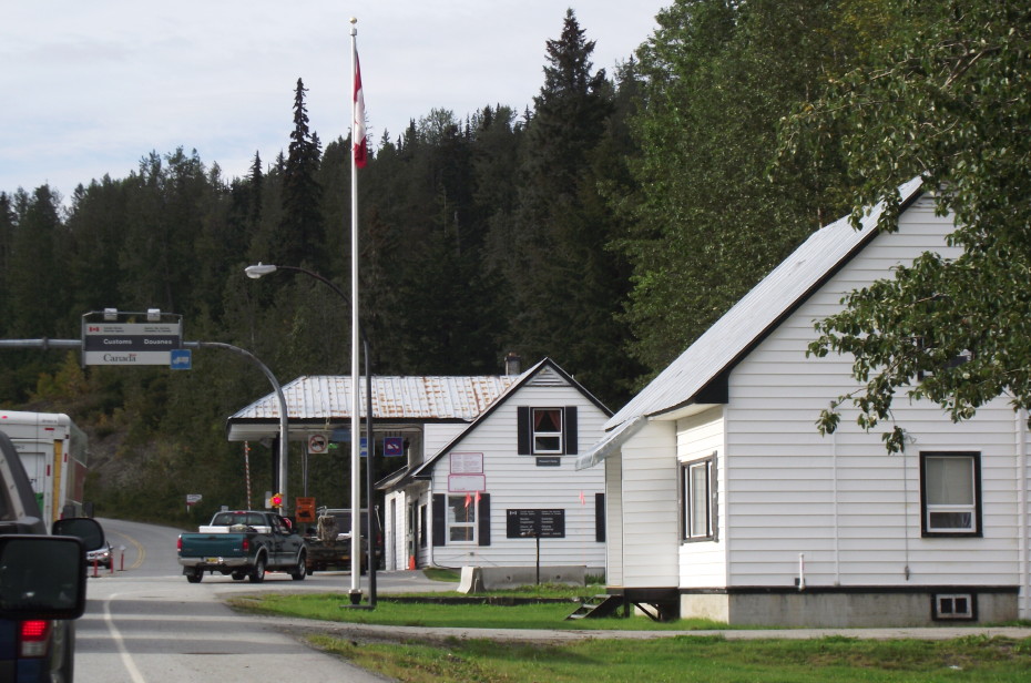 Canada Customs, Pleasant Camp, Haines Highway