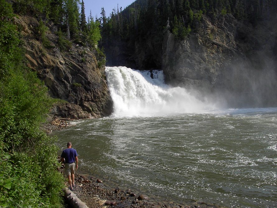 Smith River Falls, Alaska Highway
