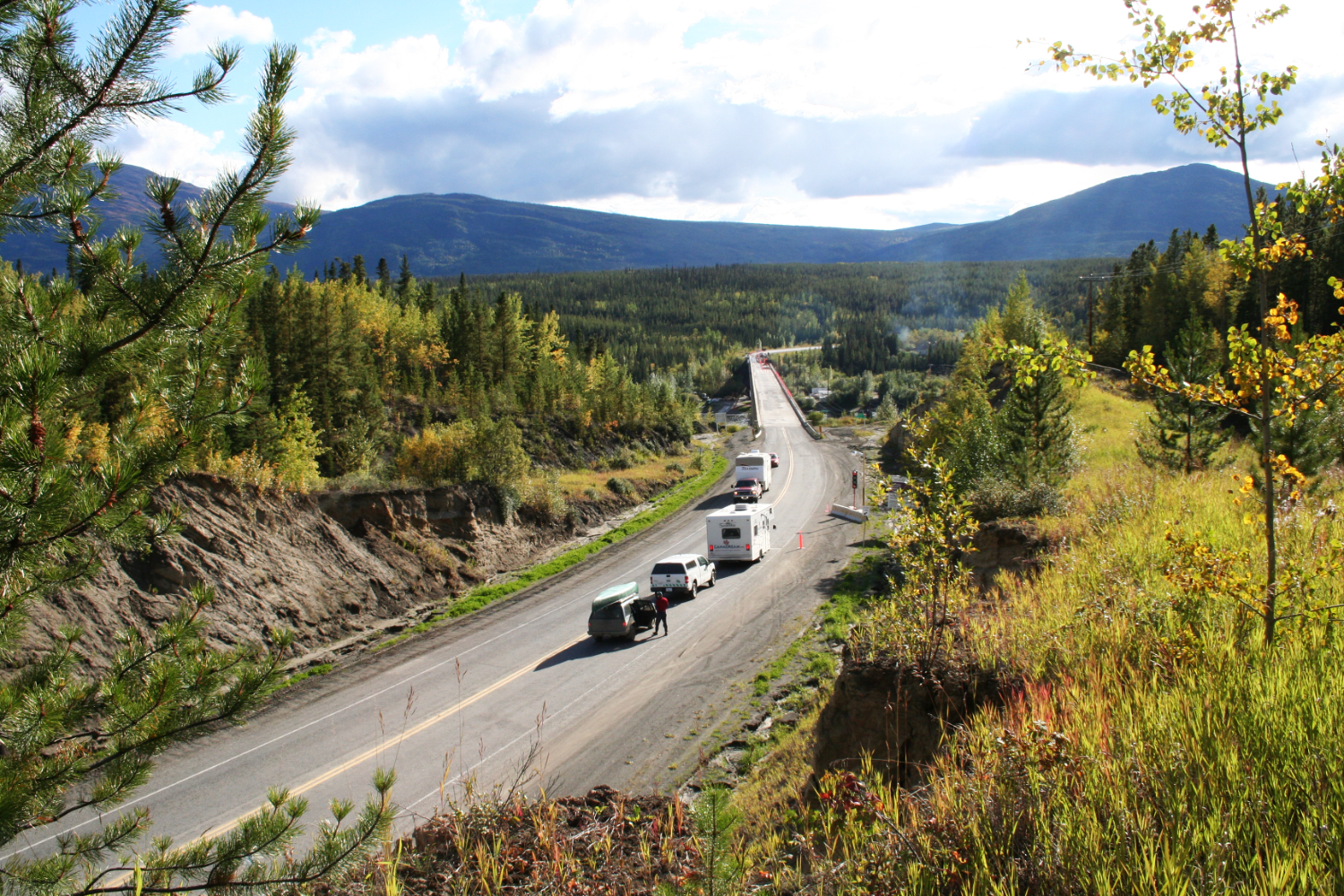 Teslin River Bridge, Alaska Highway