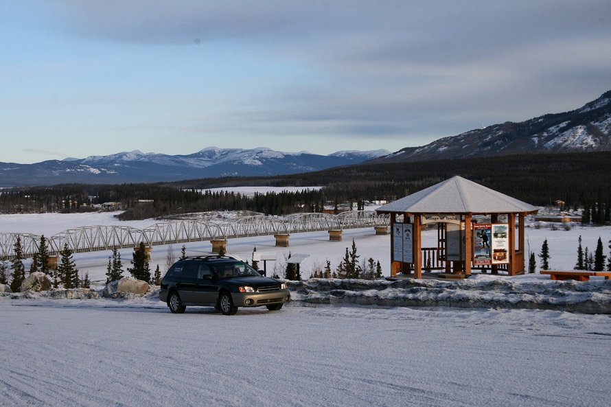 Km 1242 Rest Area, Alaska Highway - Nisutlin Bay Bridge