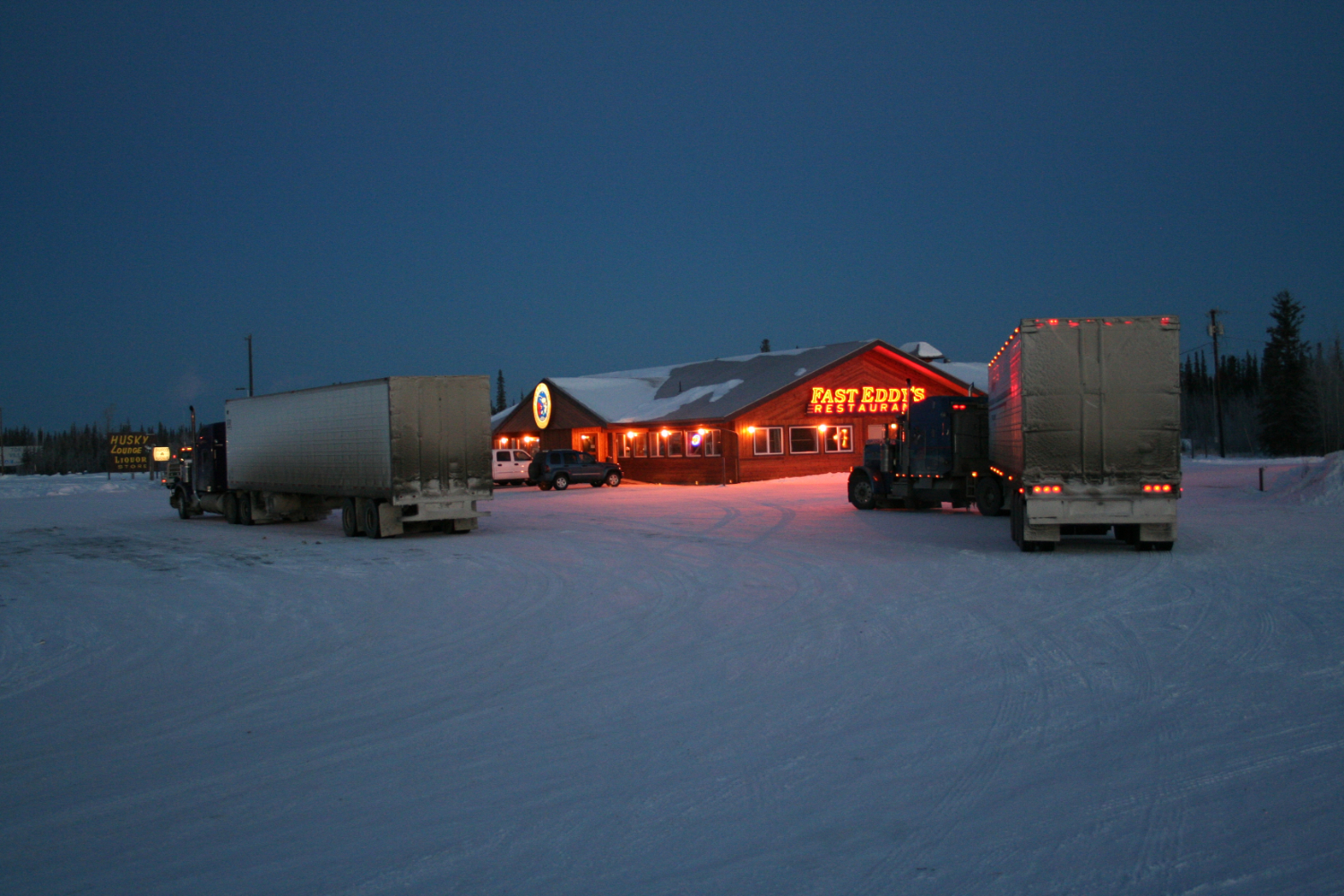 Fast Eddy's Restaurant, Tok, Alaska