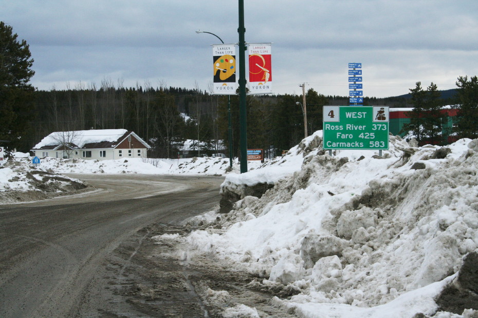  on the Robert Campbell Highway, Yukon