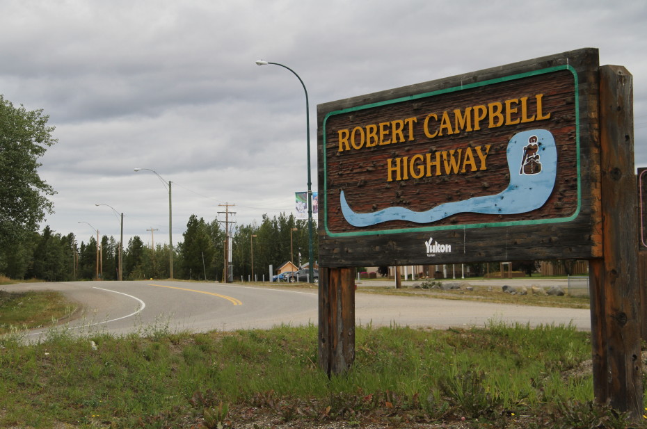  on the Robert Campbell Highway, Yukon