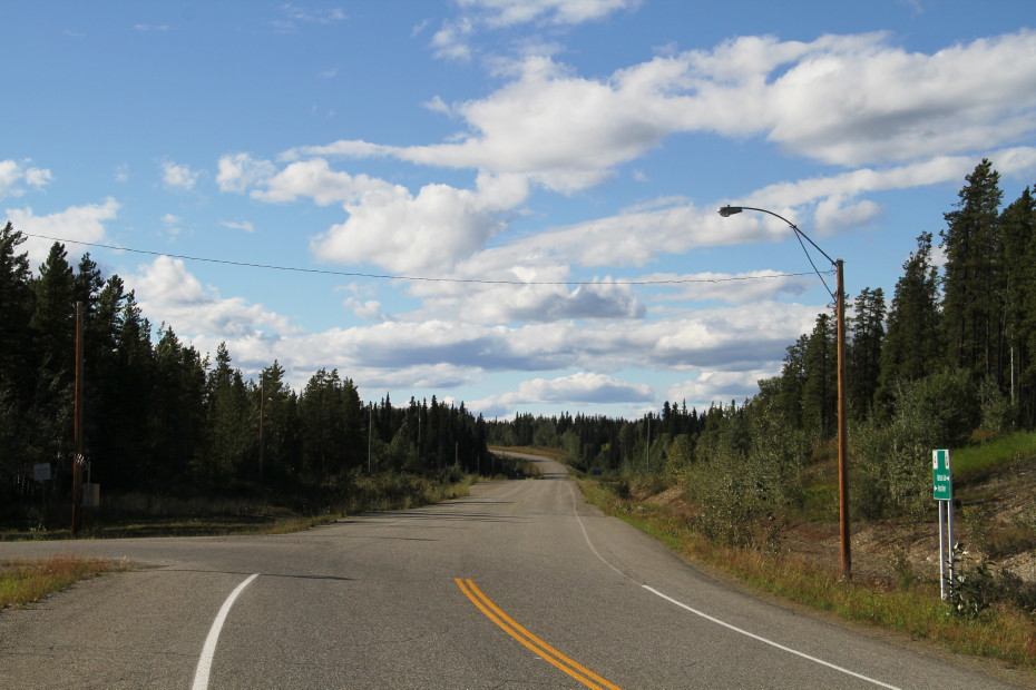  on the Robert Campbell Highway, Yukon