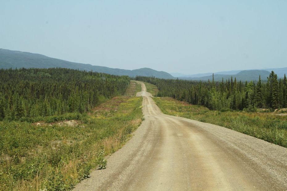  on the Robert Campbell Highway, Yukon
