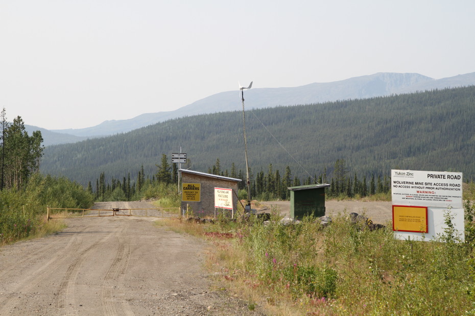  on the Robert Campbell Highway, Yukon