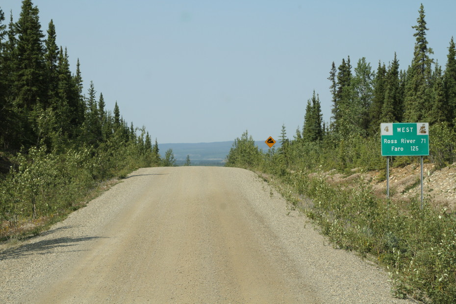  on the Robert Campbell Highway, Yukon