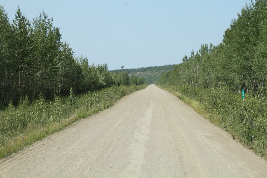  on the Robert Campbell Highway, Yukon