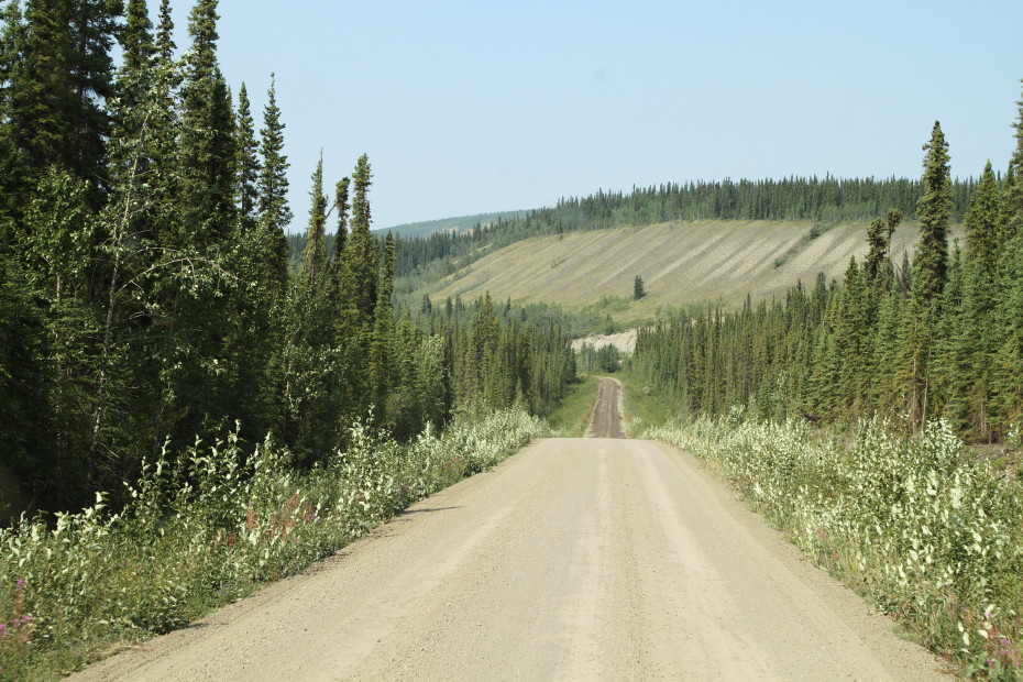  on the Robert Campbell Highway, Yukon