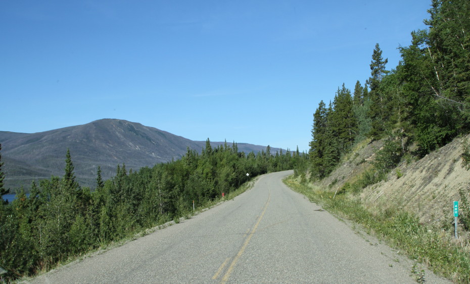  on the Robert Campbell Highway, Yukon