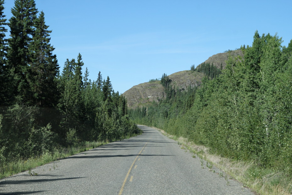  on the Robert Campbell Highway, Yukon