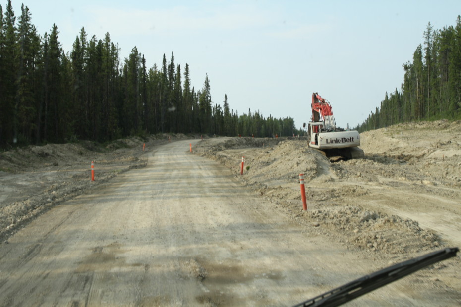  on the Robert Campbell Highway, Yukon