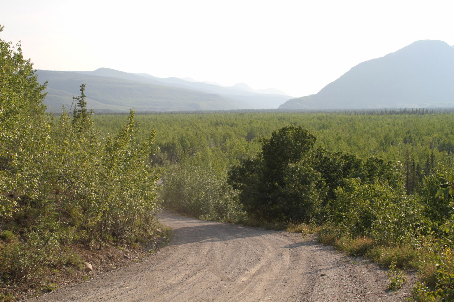  on the Robert Campbell Highway, Yukon