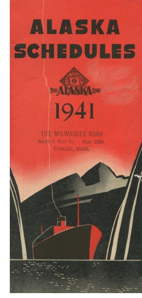 Alaska Steamship Company - 1941 Schedule