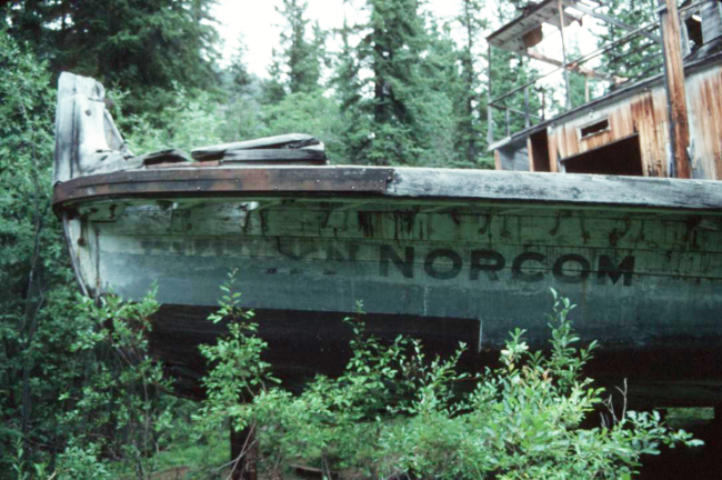 The Yukon River sternwheeler Evelyn / Norcom in August 1997