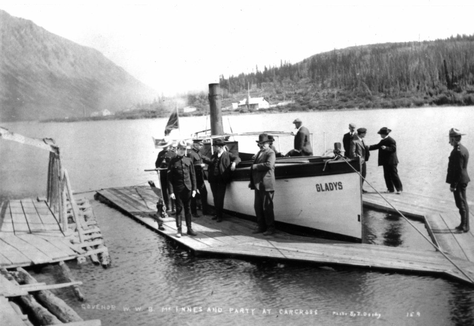 North-West Mounted Police launch 'Gladys'