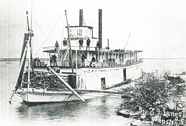 Yukon River sternwheeler Portus B. Weare