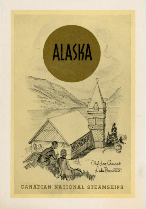 Canadian National Steamship Prince Robert - July 25, 1937 theatre programme