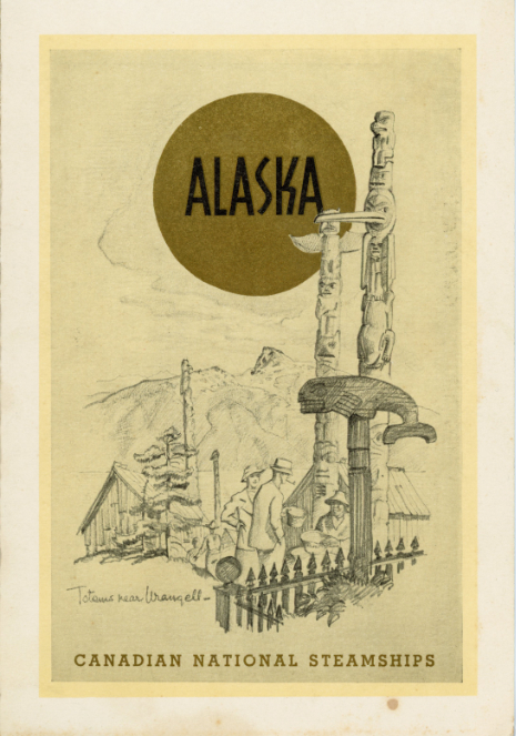 Canadian National Steamship Prince Robert - July 26, 1937 dinner menu