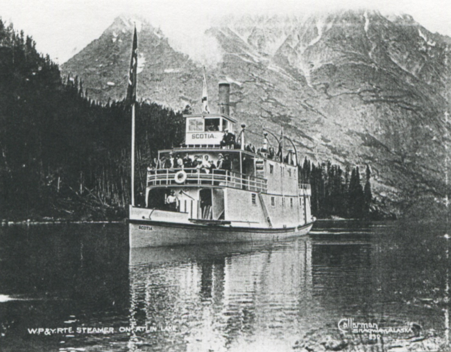Scotia on Atlin Lake. Photo by Callarman.