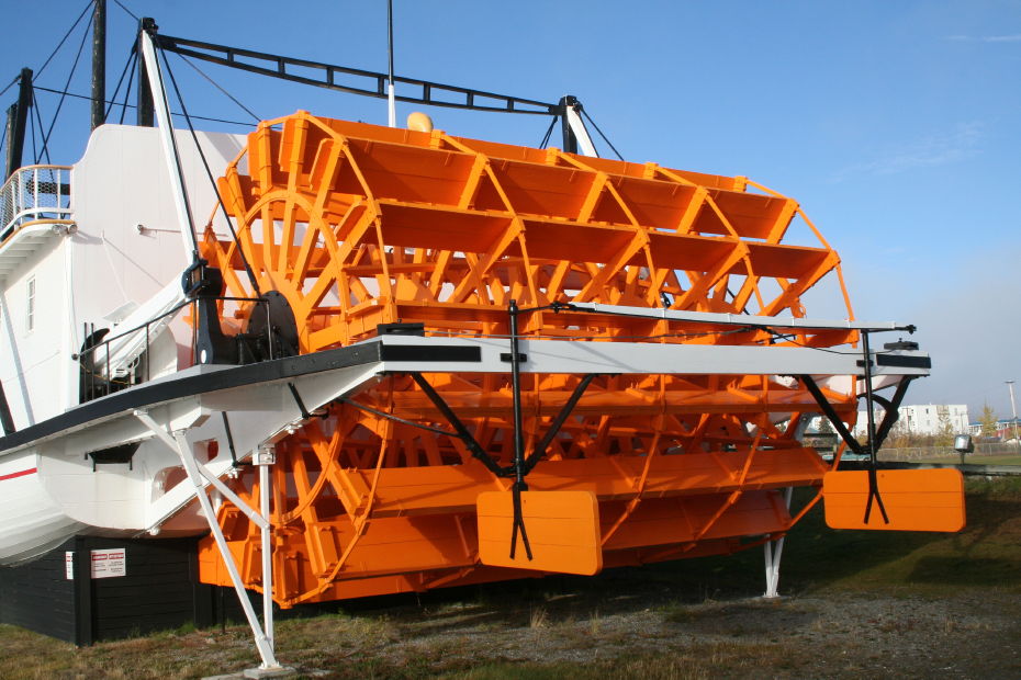 Paddlewheel of the S.S. Klondike - Whitehorse, Yukon
