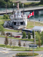The Yukon River sternwheeler Klondike