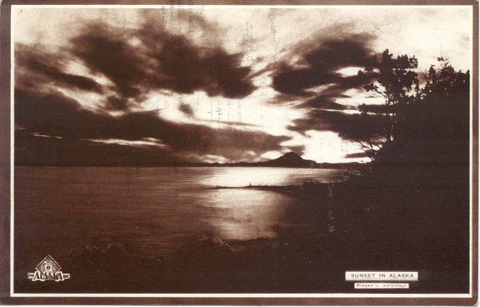 A menu from a 1931 Alaska voyage of the S.S. Yukon