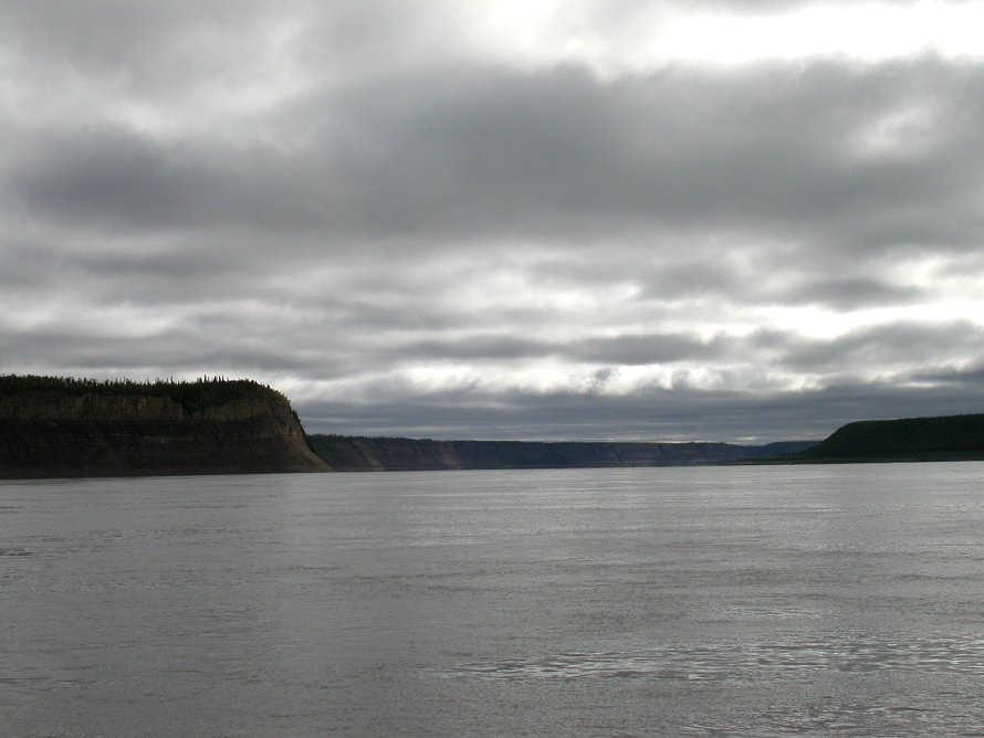 Mackenzie River south of Inuvik, NWT