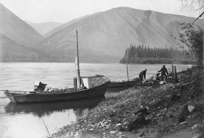 E. A. Hegg's journey to Dawson, 1898.