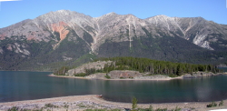 Boundary Island, Lake Bennett, Yukon