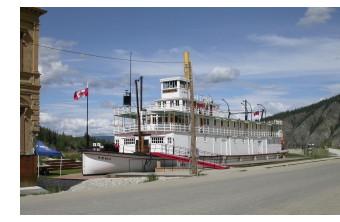 The sternwheeler Keno at Dawson City, Yukon