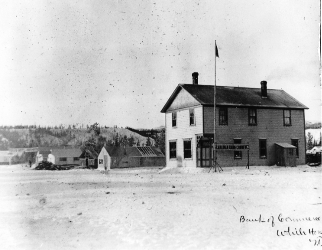 The Canadian Bank of Commerce at Whitehorse, Yukon Territory, 1900