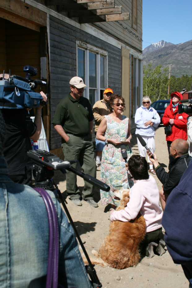 On June 6, 2008, the Caribou Hotel was dedicated as a Yukon Heritage Site.