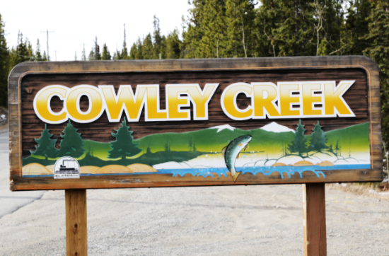  community sign - Whitehorse, Yukon