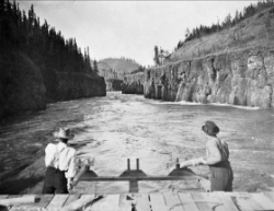 Running Miles Canyon during the Klondike Gold Rush