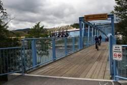 Rotary Centennial Bridge on the Millennium Trail at Whitehorse