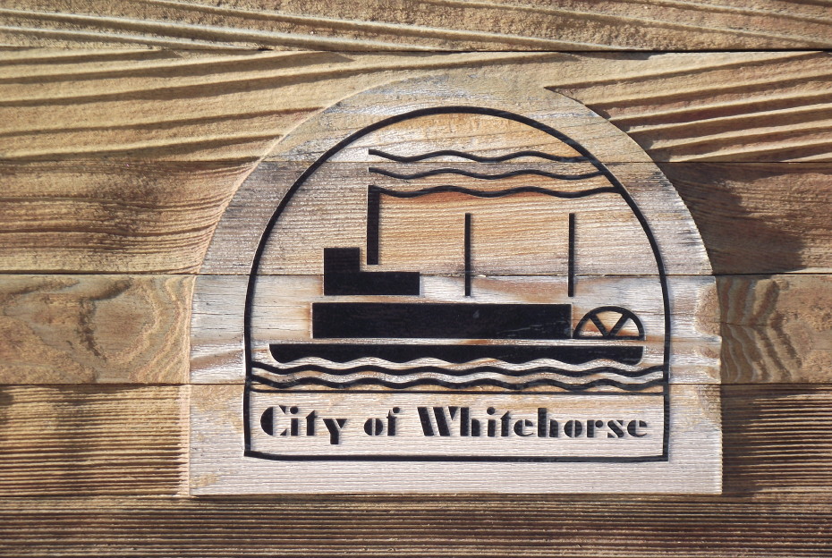 The City of Whitehorse, Yukon's sternwheeler logo