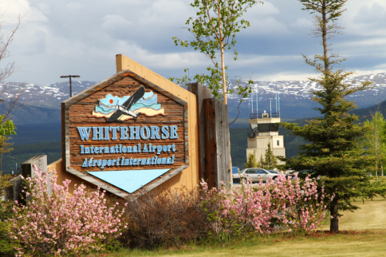  community sign - Whitehorse, Yukon